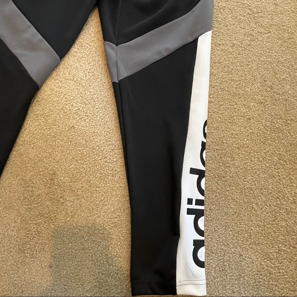 Adidas Tights Black Sz L - Picture 2 of 5